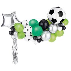 Girlanda balóniková Futbal, 150 x 126 cm