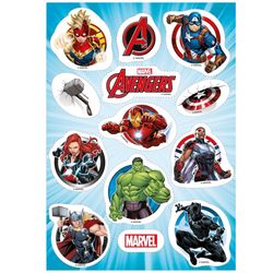 Dekorácia z fondánového listu Avengers - na vystrihnutie
