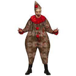 Kostým pánsky Strašidelný klaun veľ. M (48-50 )