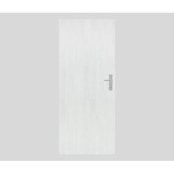 Bezpečnostné RC2 dvere Naturel Technické pravé 80 cm borovica biela B2BB80P