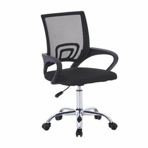 Dex 2 New kancelárska stolička s podrúčkami čierna / chróm