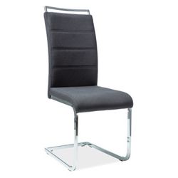 Jedálenská stolička H-441 látka Farba: Čierna
