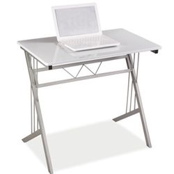 PC stôl B-120 Farba: Biela
