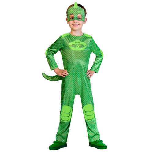 Kostým detský PJ Masks, Gekko 3-4 roky (104 cm)