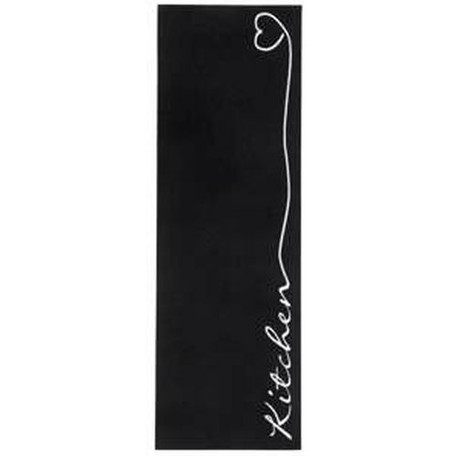 Čierny kuchynský koberec Hanse Home Kitchen, 50 × 150 cm