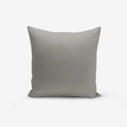 Sivá obliečka na vankúš Minimalist Cushion Covers Düz, 45 × 45 cm