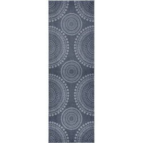 Sivý kuchynský behúň Zala Living Flower Dots, 50 × 150 cm