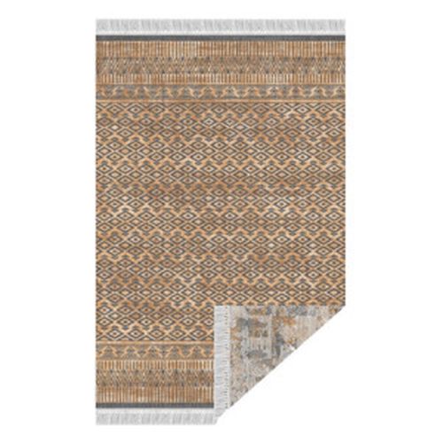 Madala obojstranný koberec 120x180 cm vzor / hnedá