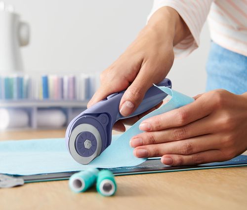 Kotúčová rezačka na textil
