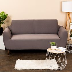 4Home Multielastický poťah na dvojkreslo Comfort sivá, 140 - 180 cm