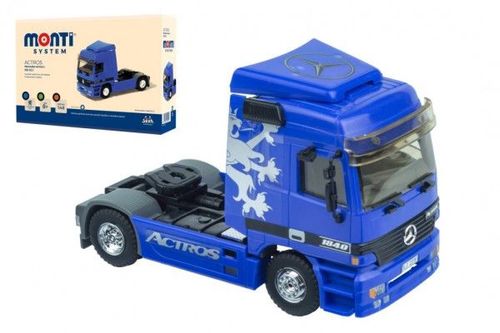 Stavebnica Monti 53.1, ťahač Mercedes Actros L-MS 1:48