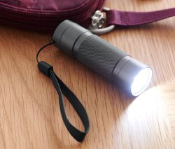Vrecková lampa s LED