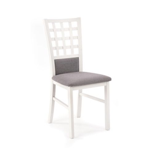 Gerard 3 BIS jedálenská stolička biela / svetlosivá
