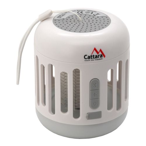 Cattara Nabíjacie bluetooth svietidlo s lapačom hmyzu Music cage, 60 lm