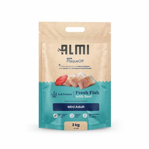 ALMI Mini Adult Granule s morskou riasou, 3 kg