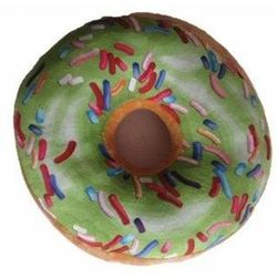 Vankúš donut 3D - zelený