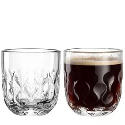 Leonardo pohár na cappuccino Gocce 220 ml 2 ks