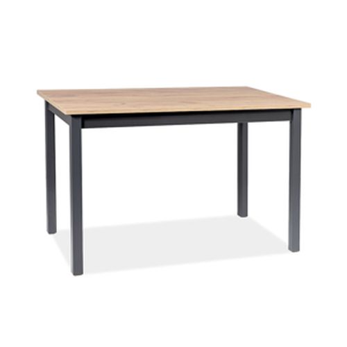 Jedálenský stôl Horacy 125(170)x75 Farba: dub artisan / čierna