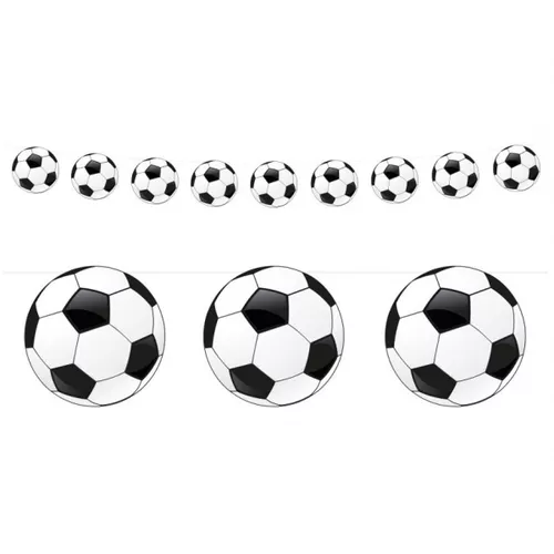 Girlanda papierová Futbal party 200 cm