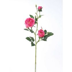 Umelá anglická ruža ružová, 69 cm
