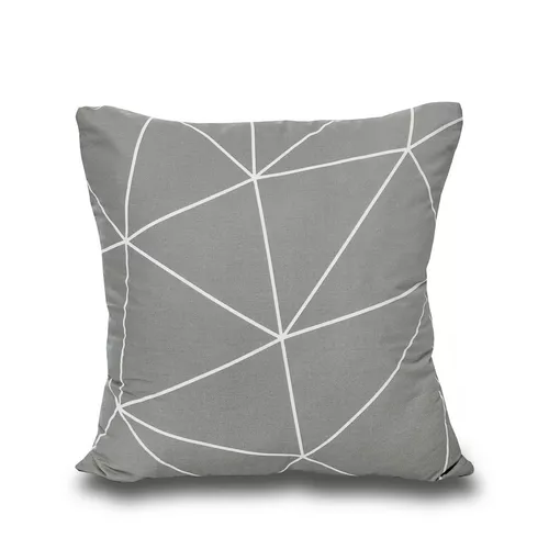 Kvalitex Obal Nordic Grid sivý, 40 x 40 cm, 40 x 40 cm