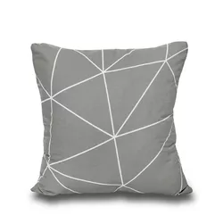 Kvalitex Obal Nordic Grid sivý, 40 x 40 cm, 40 x 40 cm