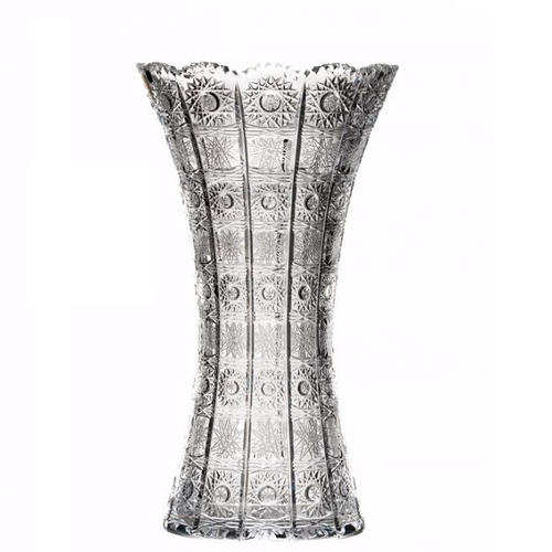 Crystal Bohemia Váza brúsená VICTORIA 255 mm