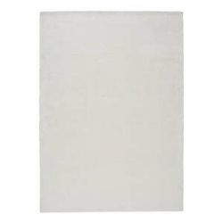 Biely koberec Universal Berna Liso, 80 x 150 cm