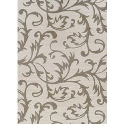 Gabby koberec 160x235 cm krémová / sivý vzor