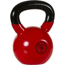 Kettlebell činka 16 kg MOVIT s vinylovým povrchom