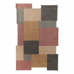 Vlnený koberec Flair Rugs Collage Earthy, 150 x 240 cm
