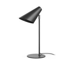 Kovová stolová lampa »Cale«, čierna
