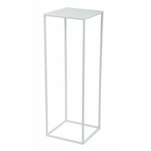 DekorStyle Stojan na kvety SILVIA 70 cm biely