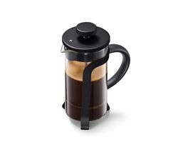 Kanvica french press 300 ml, čierna