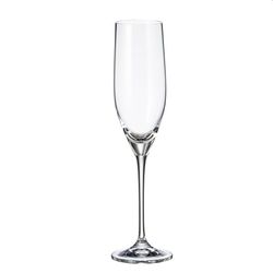 Crystalite Bohemia Poháre na sekt SITTA 240 ml, 6 ks