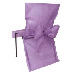 Poťahy na stoličky fialové 50x95 cm, 10 ks
