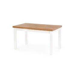 Tiago rozkladací jedálenský stôl dub lancelot / biela