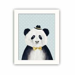 Dekoratívny obraz Panda, 28,5 × 23,5 cm