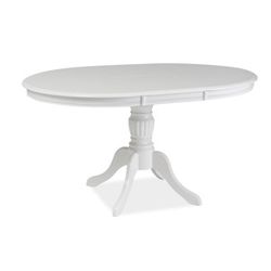 Jedálenský stôl OLIVIA / biela