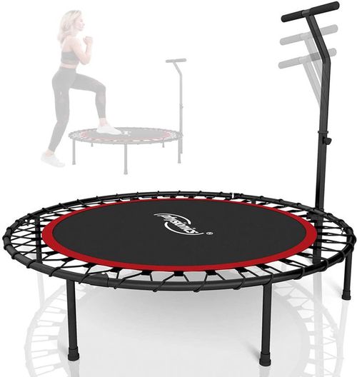 Physionics Fitness trampolína- 101 cm, červená