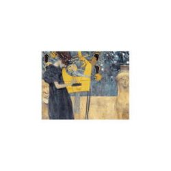 Reprodukcia obrazu Gustav Klimt - Music, 90 × 70 cm