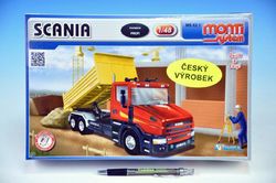 Stavebnice Monti 62.1 Scania 1:48 v krabici 32x20,5x7,5cm