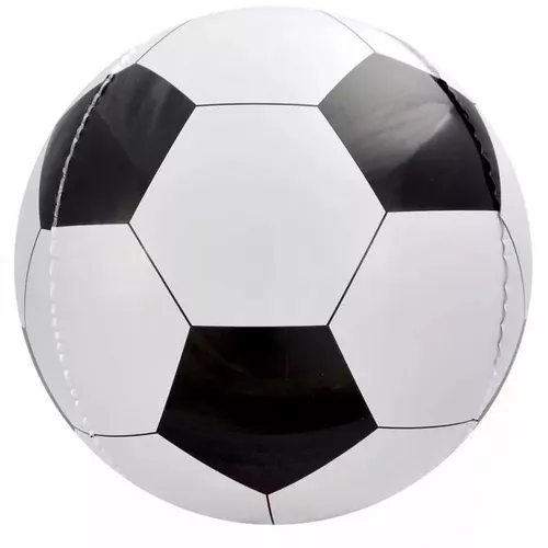 Fóliový balón okrúhly Futbalová lopta 40 cm
