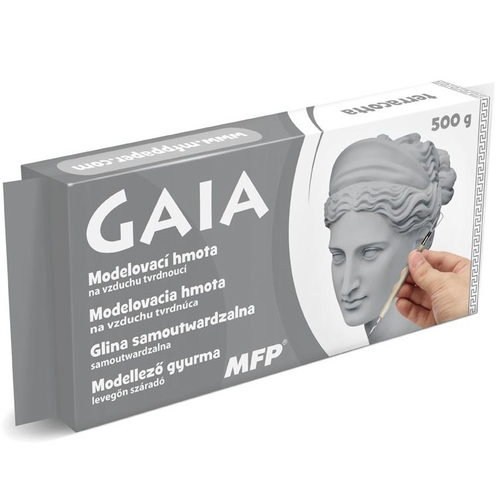 Modelovacia hmota GAIA 500g sivá