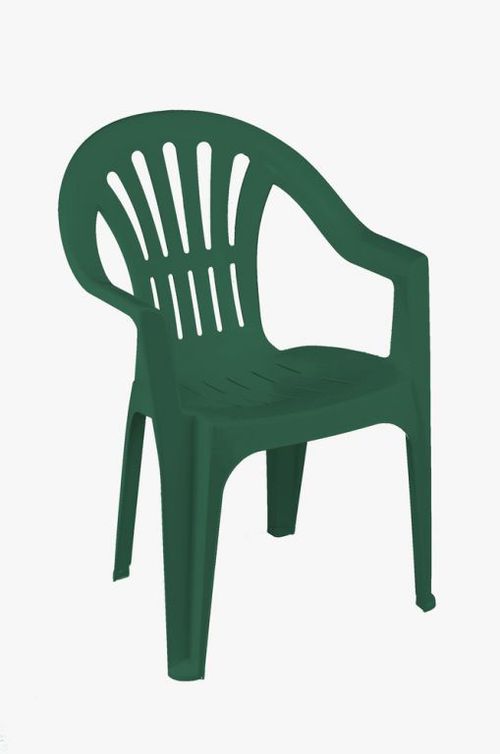 Stolička nízka KONA - zelená