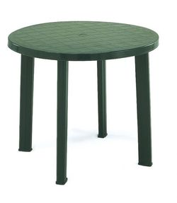 Plastový stôl TONDO - zelený