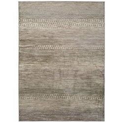 Sivý koberec z viskózy Universal Belga Beigriss, 70 x 110 cm