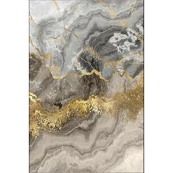 Conceptum Hypnose Koberec Marble 120x180 cm šedý/zlatý