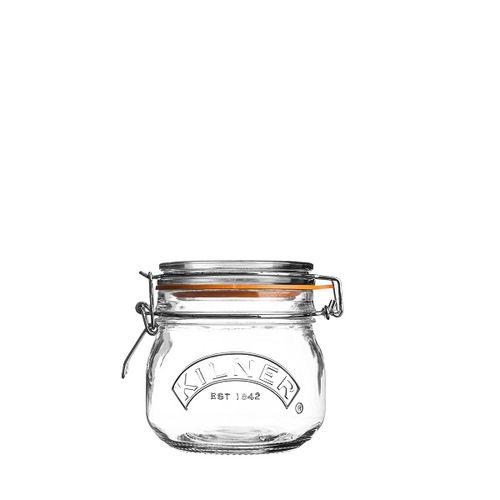 Kilner ROUND JAR poháre s klipom 0,5 l