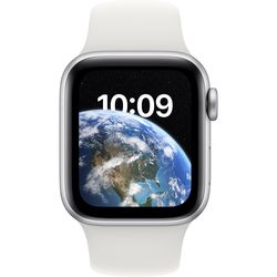 APPLE Watch SE 2022 GPS 40 mm Silver /White Sport